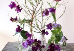 ギャザリングで花を入れる